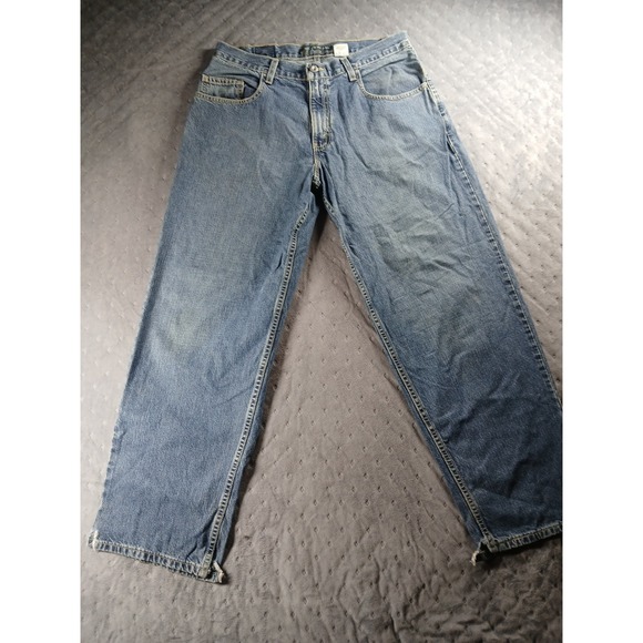 Levi's SilverTab Other - 🔥 VINTAGE 2001 Levi's SilverTab BAGGY FIT Jeans 32x29 Skater Wide Leg Y2K!